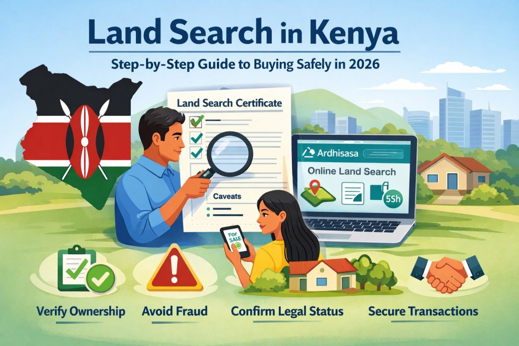The Land Search Process in Kenya: #1 Step-by-Step Guide (2026 Updated)