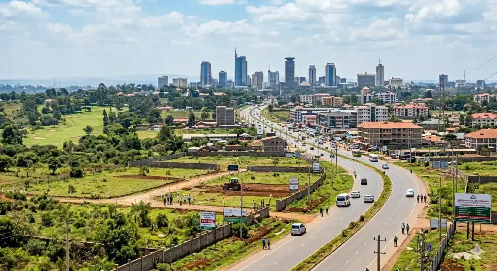 Land for Sale Near Nairobi City, Kenya – Best Satellite Town Options for 2026. 