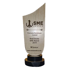 Real Estate SME of the Year by Bizna Kenya SME Awards.