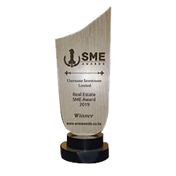 Real Estate SME of the Year by Bizna Kenya SME Awards.