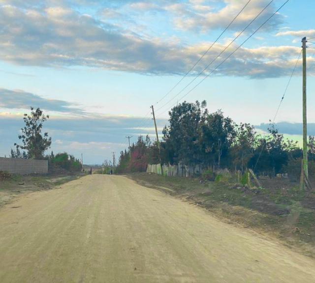 The wait is finally over! Grading and murraming of access Road from Malaa Town to Graceland – Kangundo Road Phase II & III