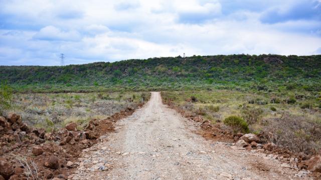 Grading of access road from Ngong – Suswa tarmac to Ngong Springs now complete