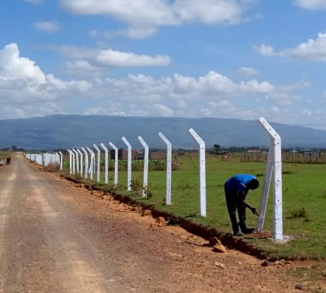 Ongoing Fencing at Springfield Nakuru