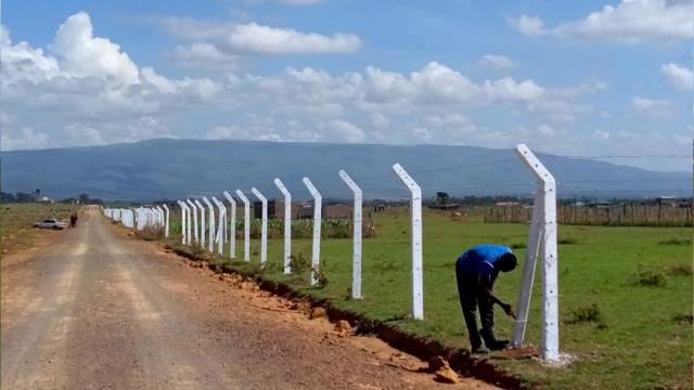 Ongoing Fencing at Springfield Nakuru