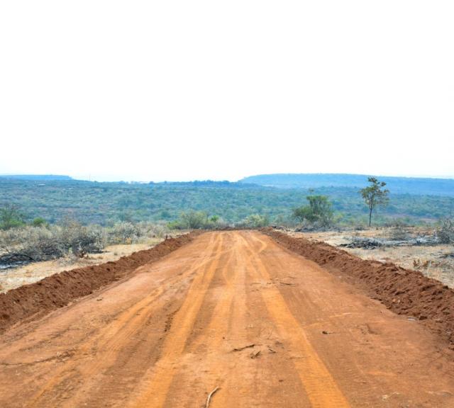 It’s a smooth drive inside Ngong Heritage, Grading of Access Road now complete