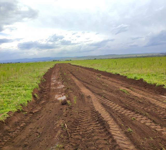 Ongoing Grading and Murraming of Access Roads