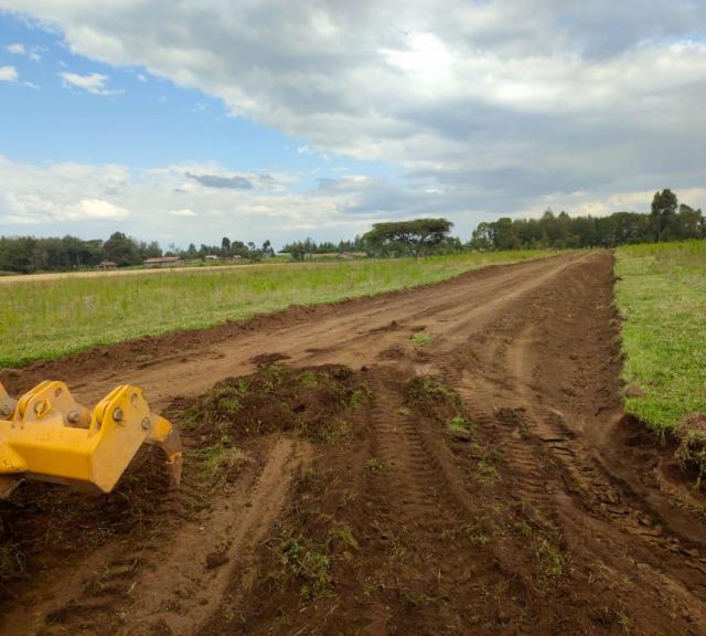 Ongoing Grading and Murraming of Access Roads