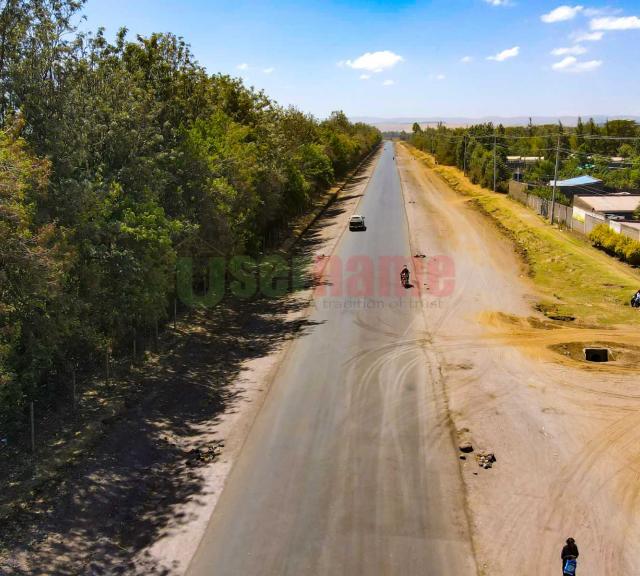 Ongoing Tarmacking of Njoro-Sobea Road