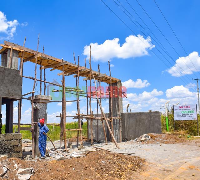 Ongoing Estate Gate Construction
