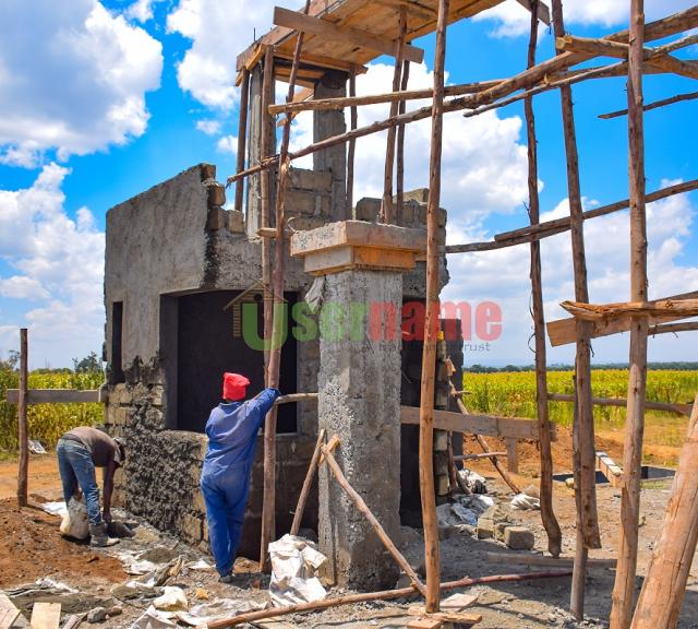 Ongoing Estate Gate Construction