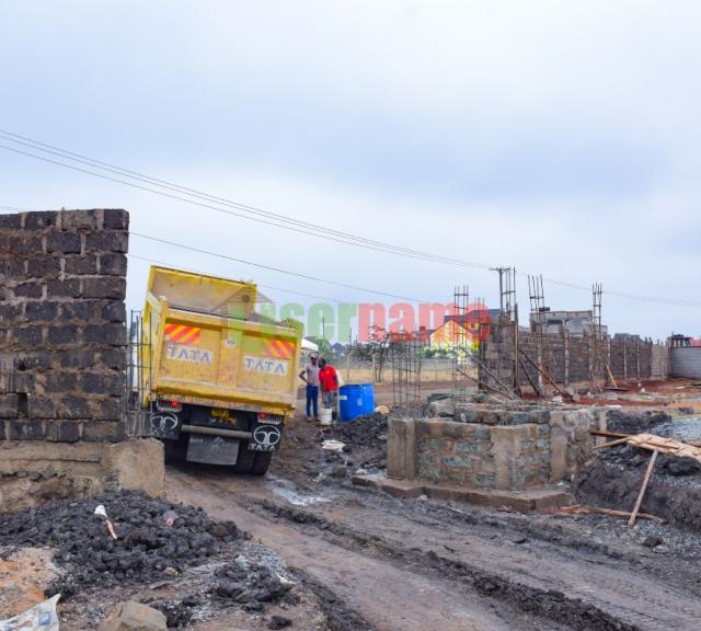 Ongoing Grading and Murraming of Access Roads