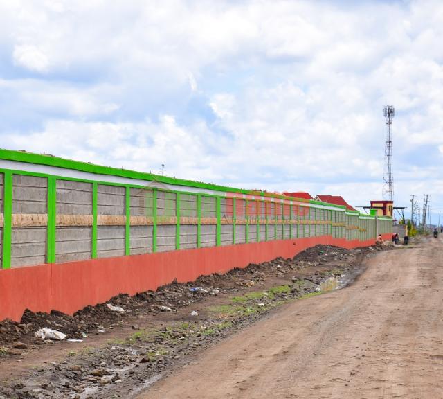 Perimeter Wall Construction Complete