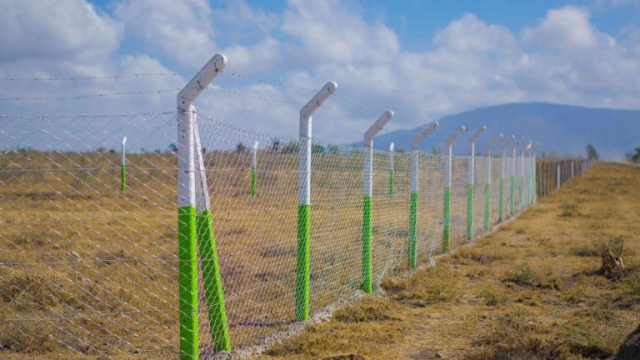 Fencing Done at Gardenia Estate