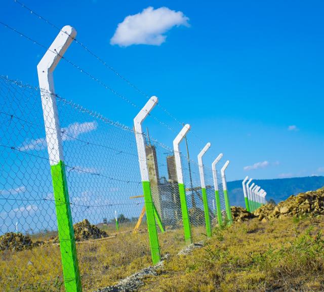 Fencing Done at Gardenia Estate