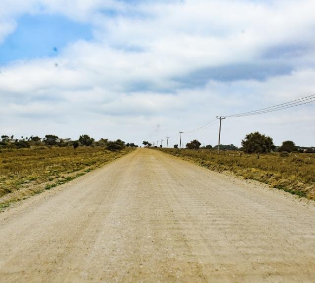 Grading, murraming and compacting of access road leading to Selim Plains - Konza from Konza city now complete