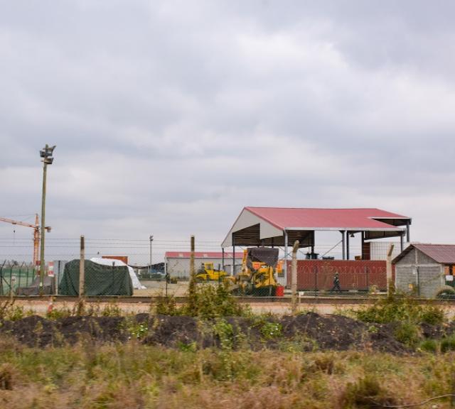 Grading, murraming and compacting of access road leading to Selim Plains - Konza from Konza city now complete