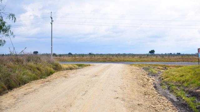 Murraming of access road leading to Greenfields - Kangundo Rd from tarmac now complete