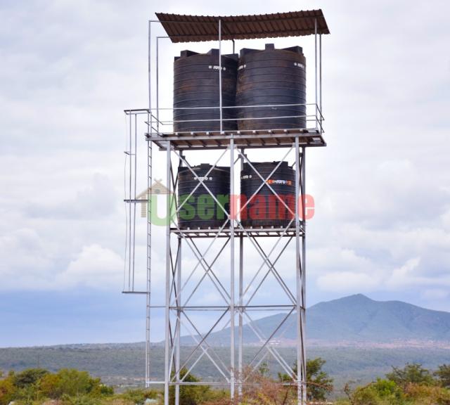 Borehole Drilling And Water Tower Construction Complete