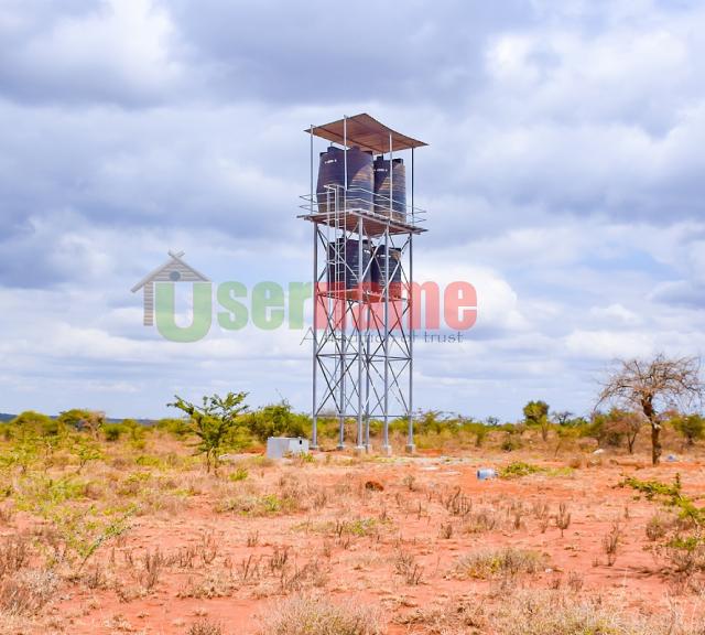 Borehole Drilling And Water Tower Construction Complete