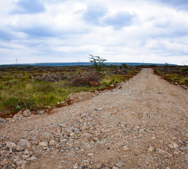 Grading and Murraming of Access Roads Now Complete