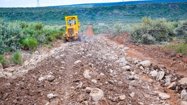 Ongoing Grading of Access Roads