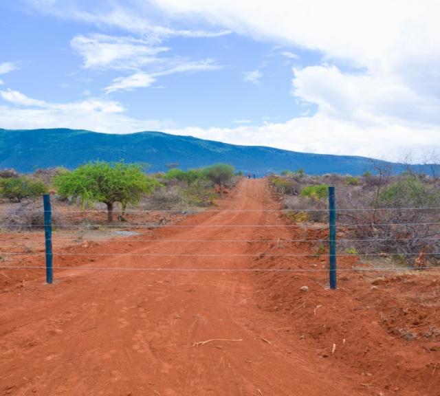 Grading of Access Roads and Perimeter Fence now complete