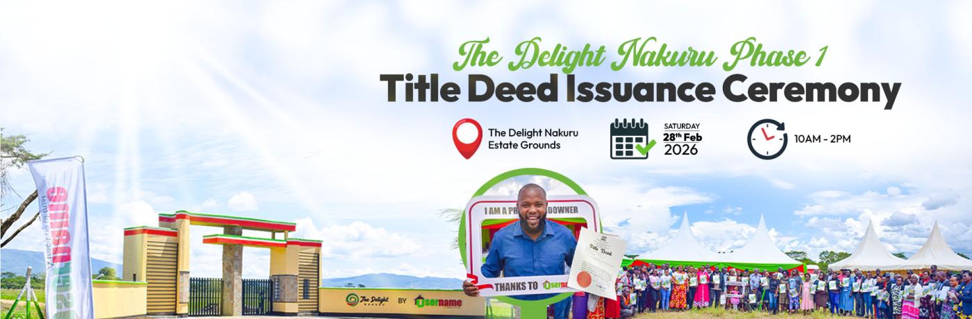 Land & Plots for sale in Nakuru,Kenya